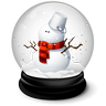 Christmas Snowman Icon 96x96 png